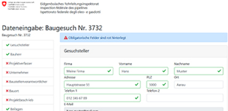 Digitale Baueingabe ERI